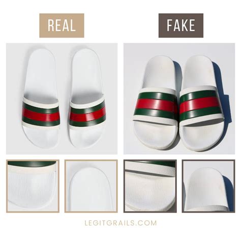 How to Spot Fake Gucci Slides: Authentication Tips.